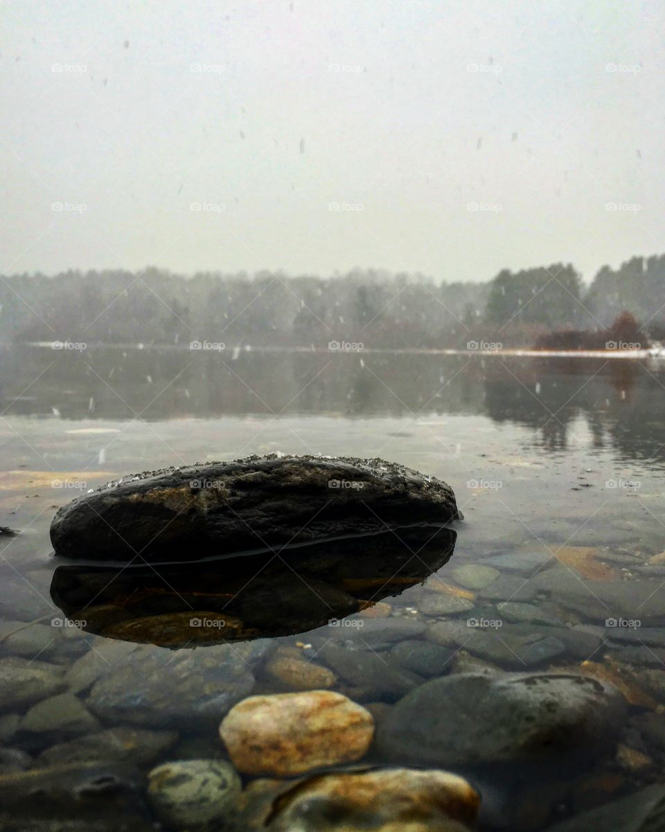 Lake snow 