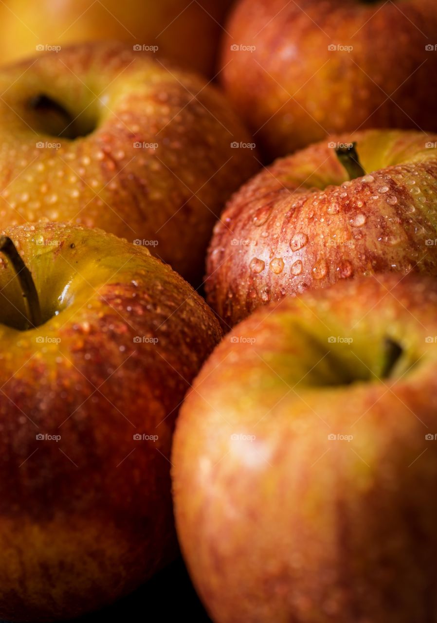 Apple closeup