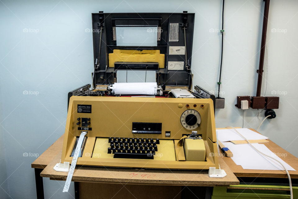 Old Teleprinter