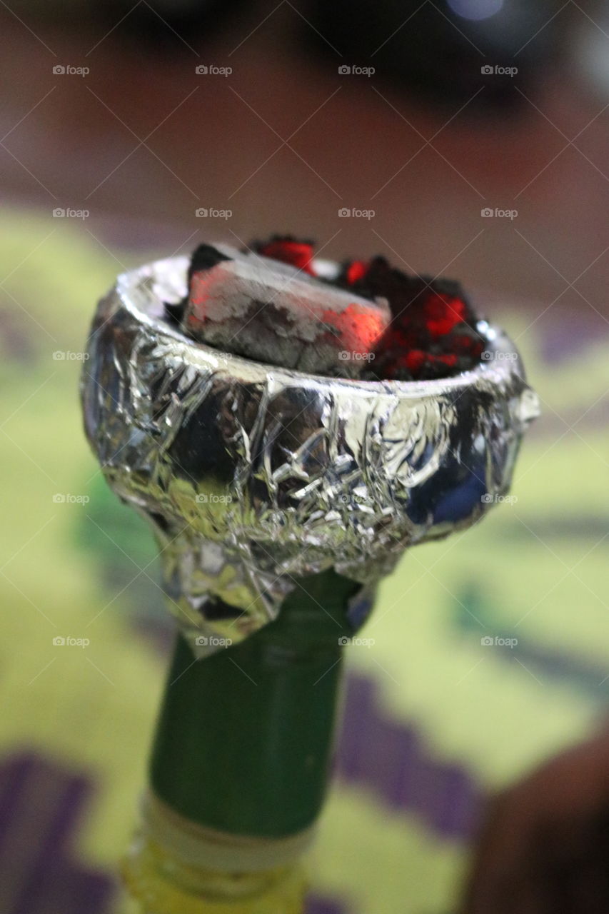 Hookah,hubble-bubble, kalian, narghile, water pipe.