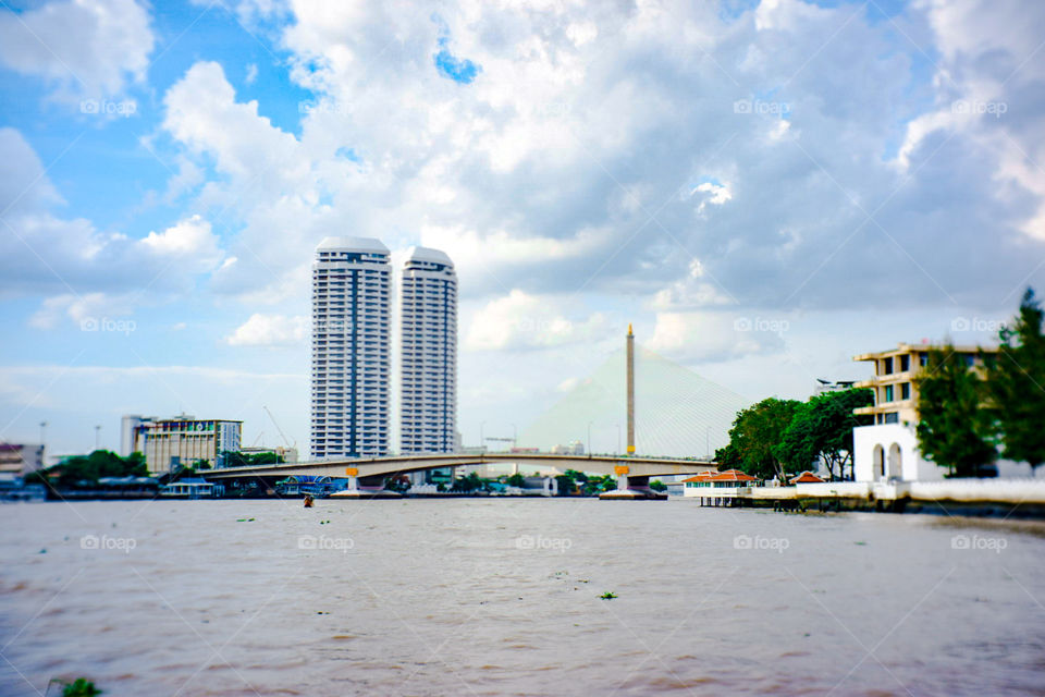 Rama VIII Bridge Bangkok