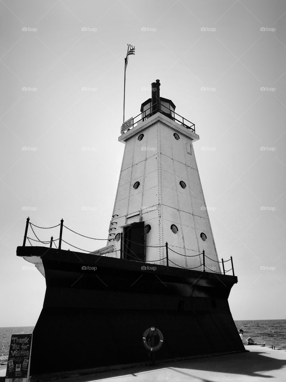 North Breakwater Lighthouse—taken in Ludington, Michigan 