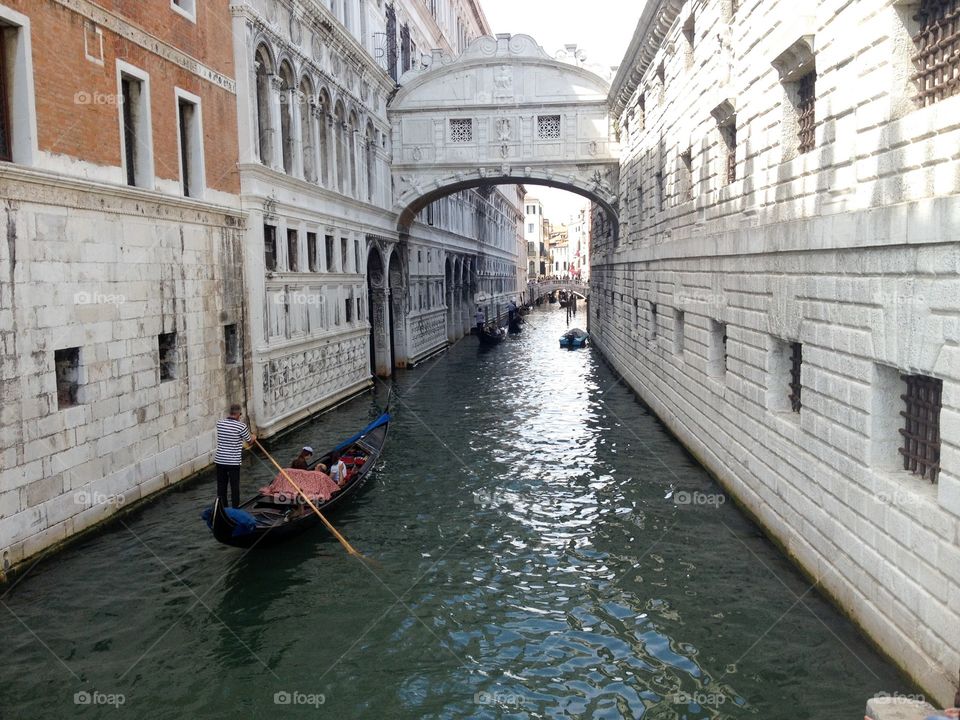 Gondola ride, Venice Italy