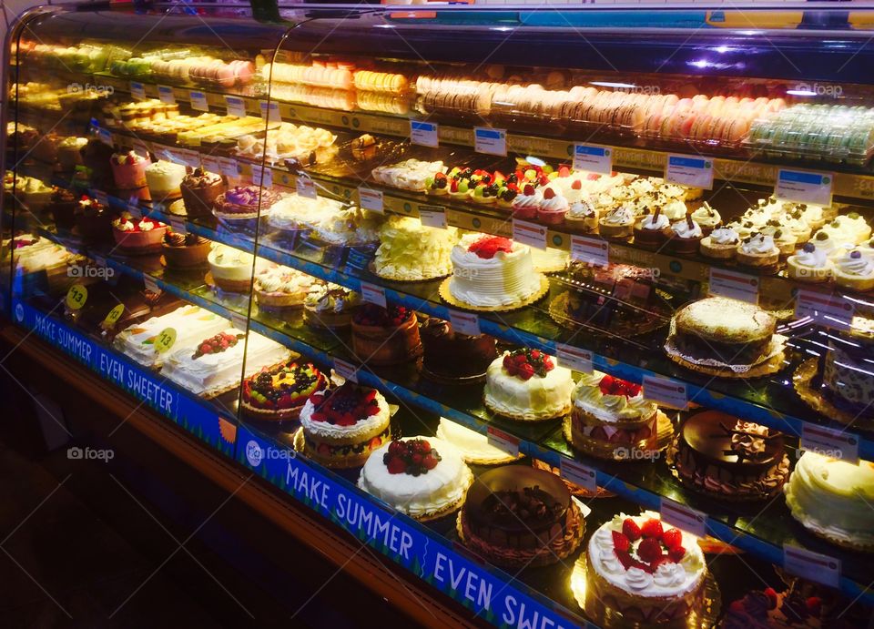 Sweets counter 