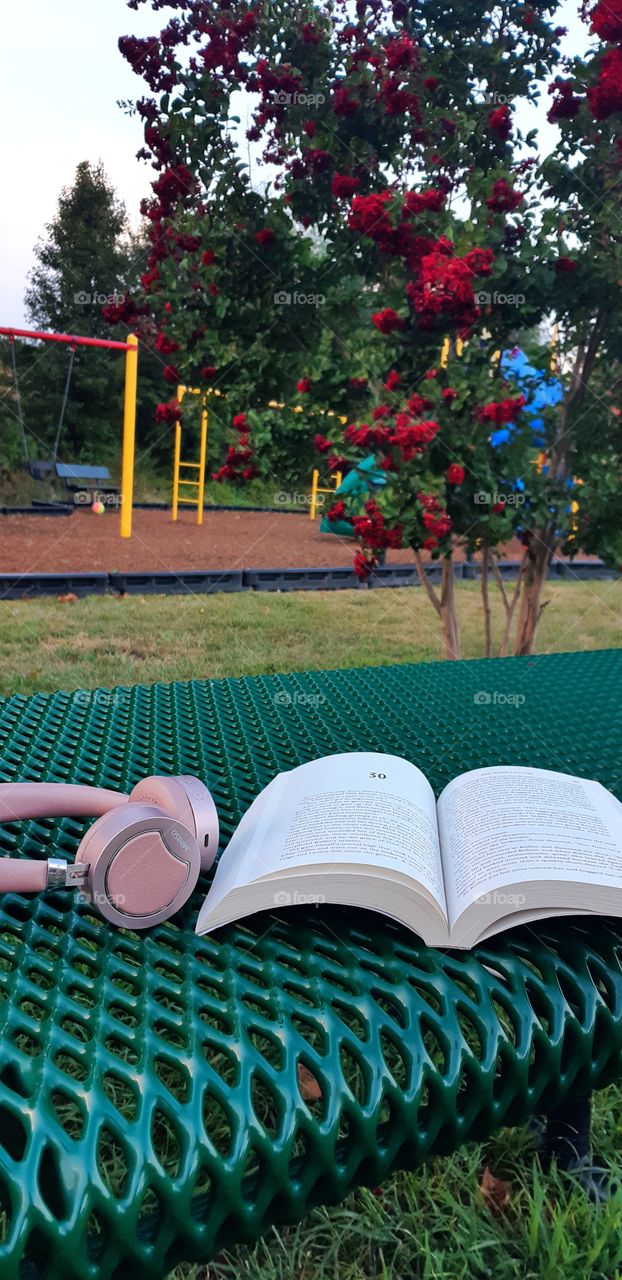 Reading an awesome book outside with the beautiful sky above and as all the sounds around become numb and I can only feel the cool breeze surround me is the best time i can give myself.