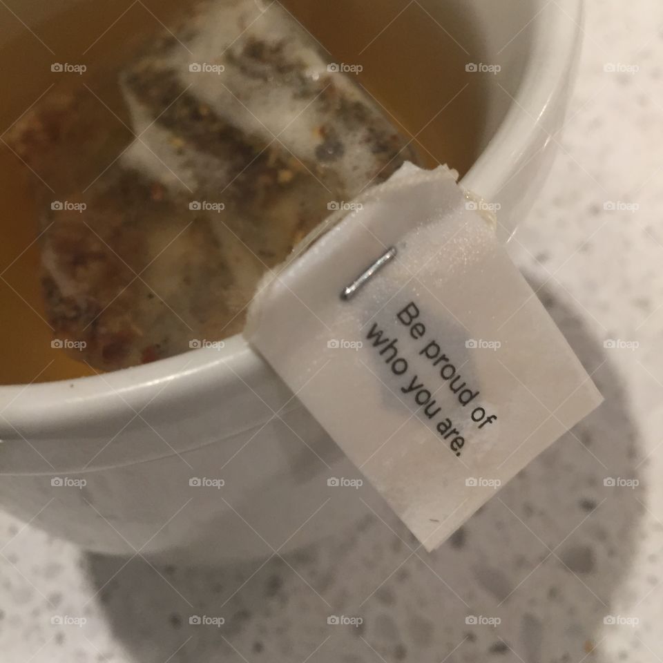 Tea message