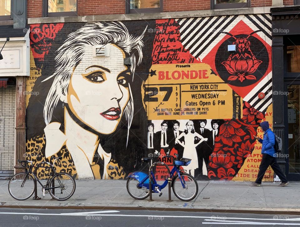 Blondie, Murals in New York 