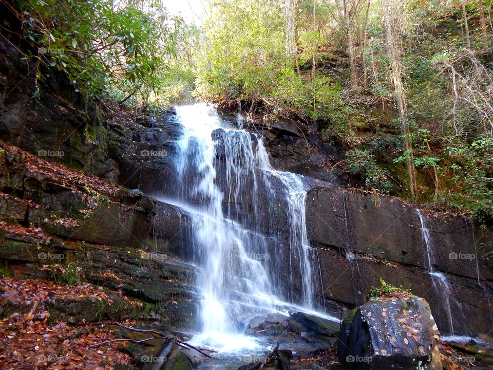 Bad branch waterfall, Rabun county Georgia