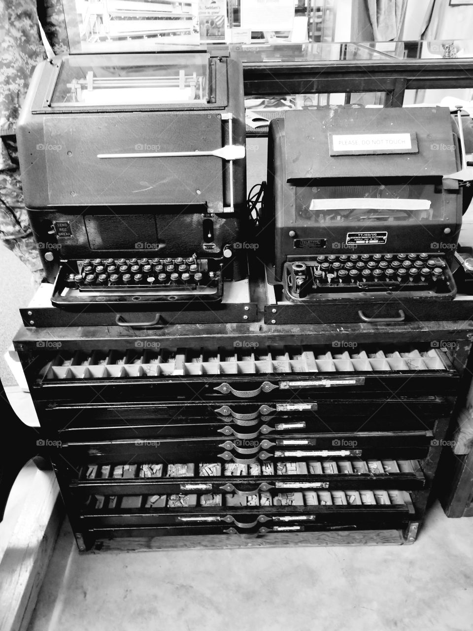 Antique Teletypewriter