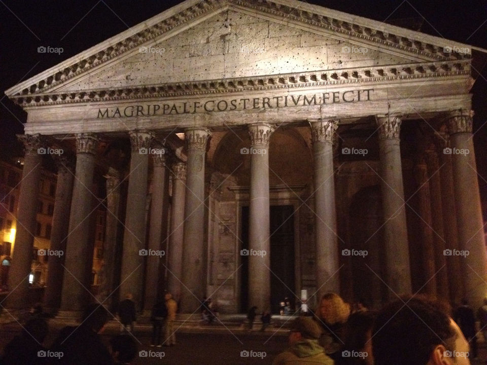 italy rome monument pantheon by tol_koum