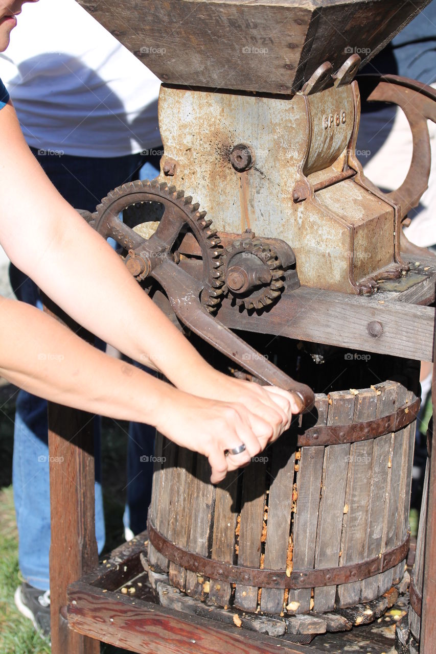 apple cider press