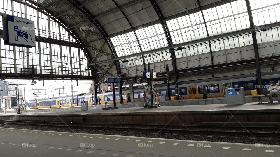 European Train Station