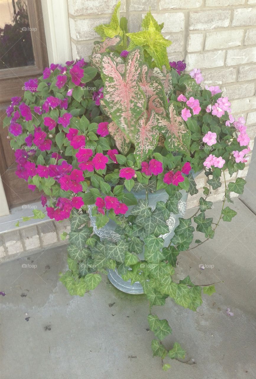 porch flower pot