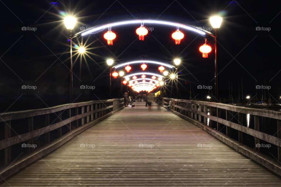 Bridge, Travel, Light, Water, River