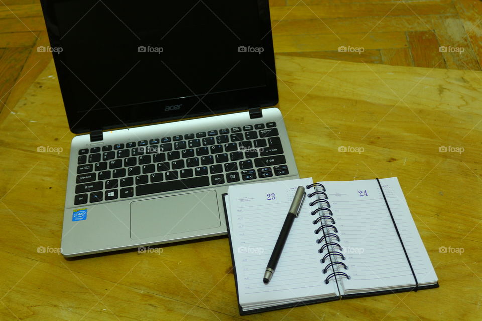 laptop and notebook