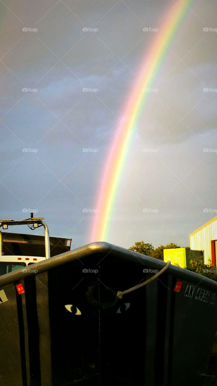 Rainbow over Naknek