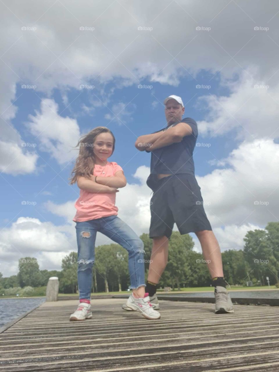 Choose an attitude and take the picture!