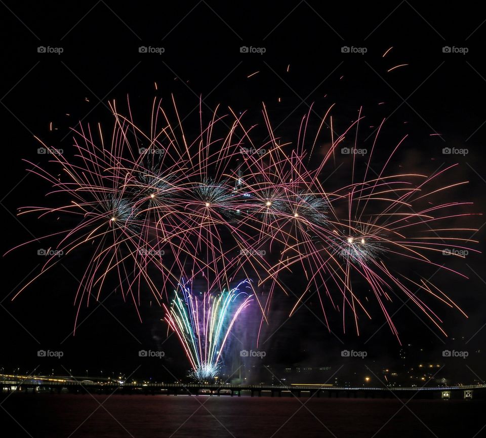 The Color of the Night, During Fireworks Display