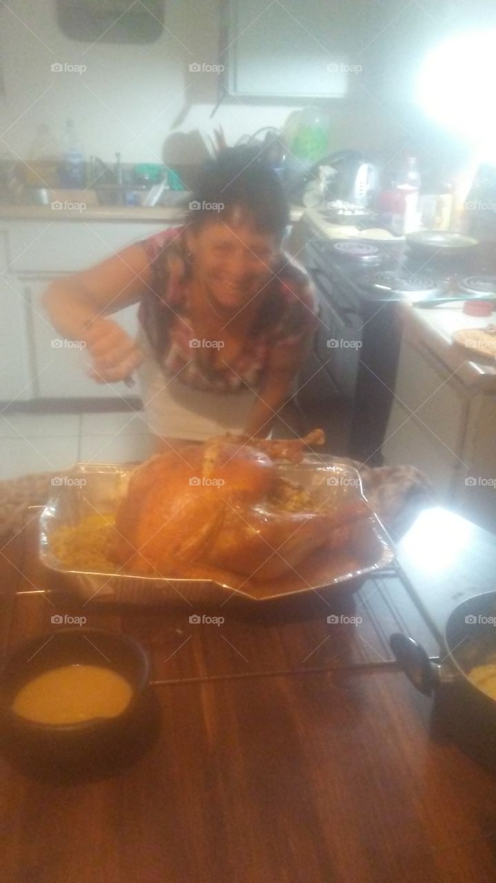 My Mother in law Cooked a Turkey
