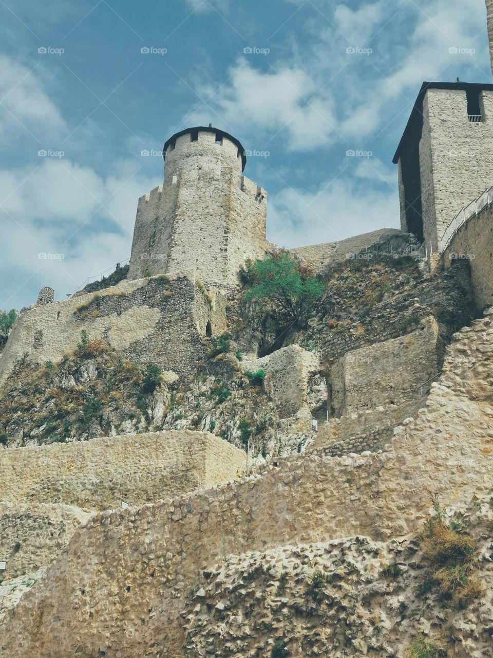 Golubac fortress in Serbia