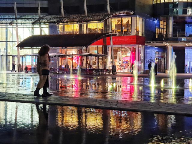 Night city of Milan
