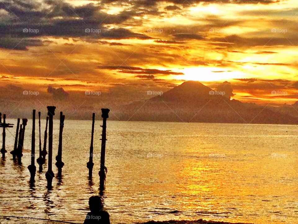 Old Pier Sunset