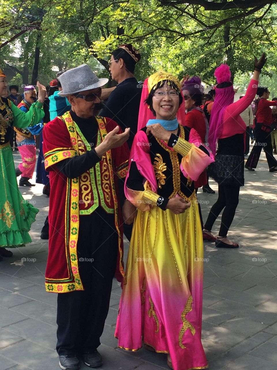 Some of the traditional costumes 