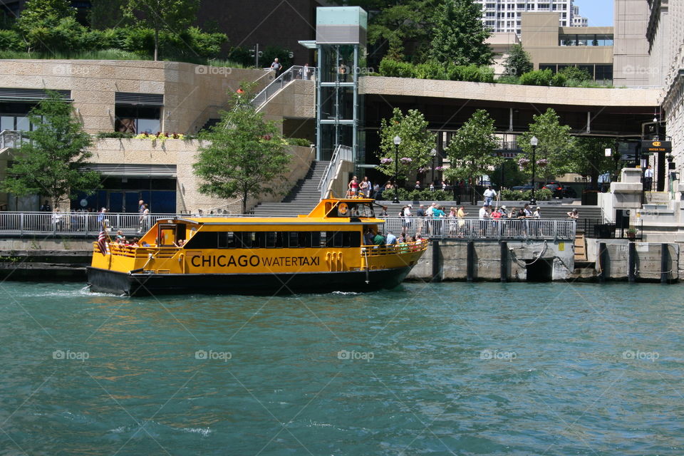 travel by water taxi