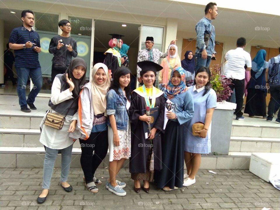 Graduation of my friend