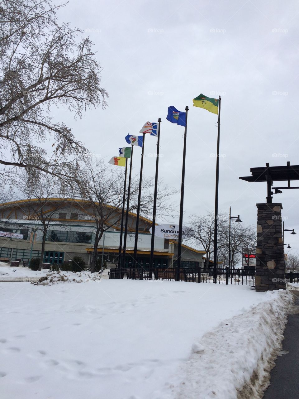 Provincial and territorial flags! 