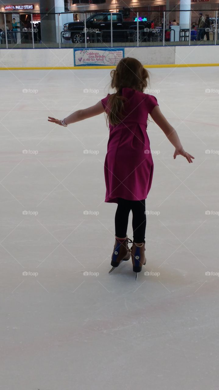 Ice Skate, Competition, Portrait, Child, Wear
