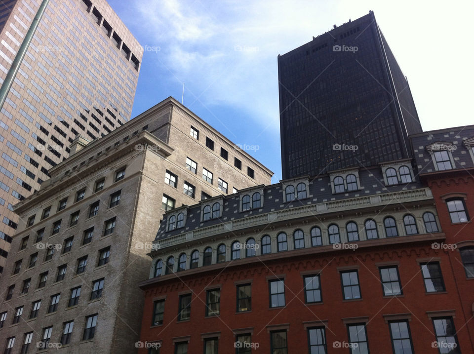 city buildings urban boston by justinv