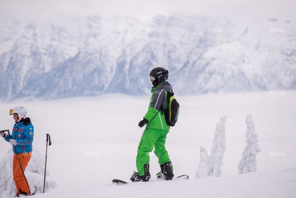 Snowboarding in Poiana Brasov, Predeal