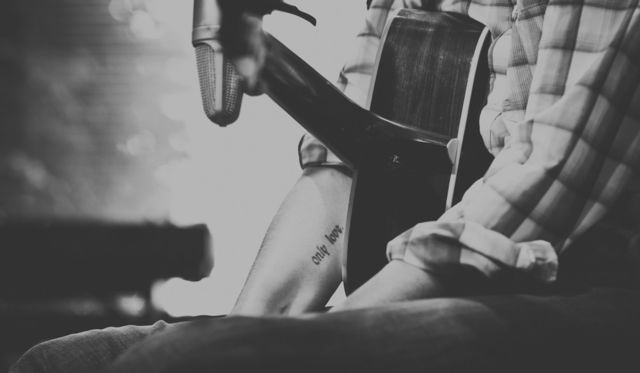 tattoo on a musician