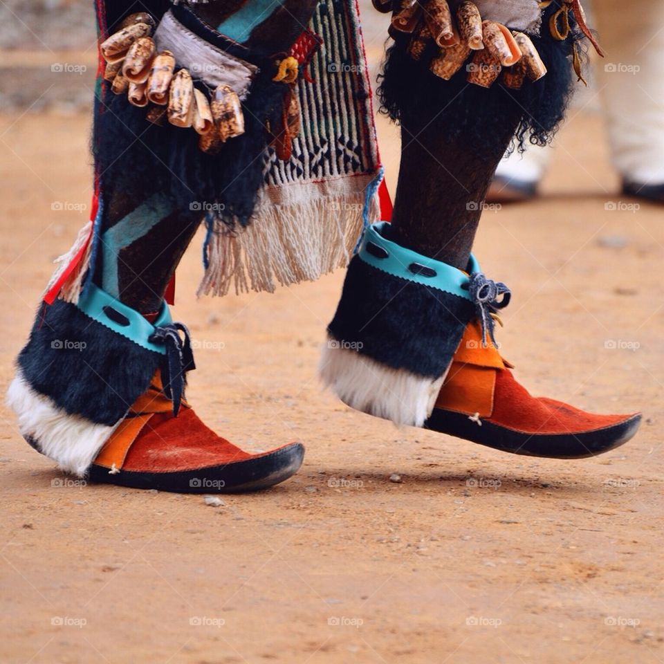 Indian dance shoes
