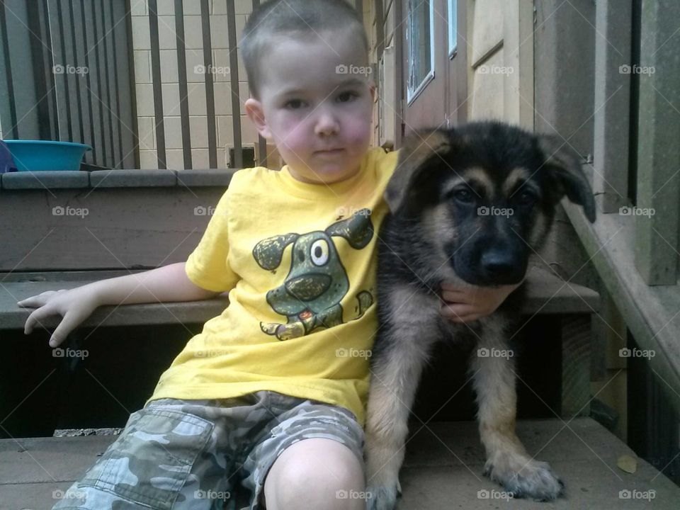 puppy and Dalton