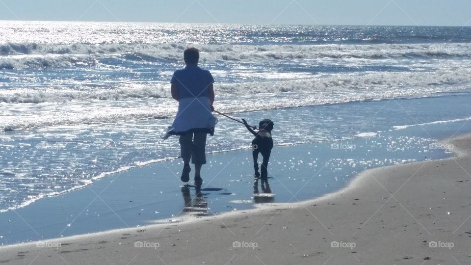 Beach stroll