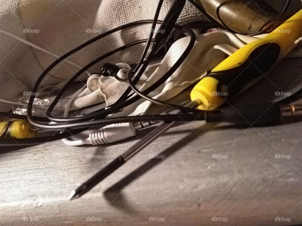 random stuff on my gray / sliver window sill