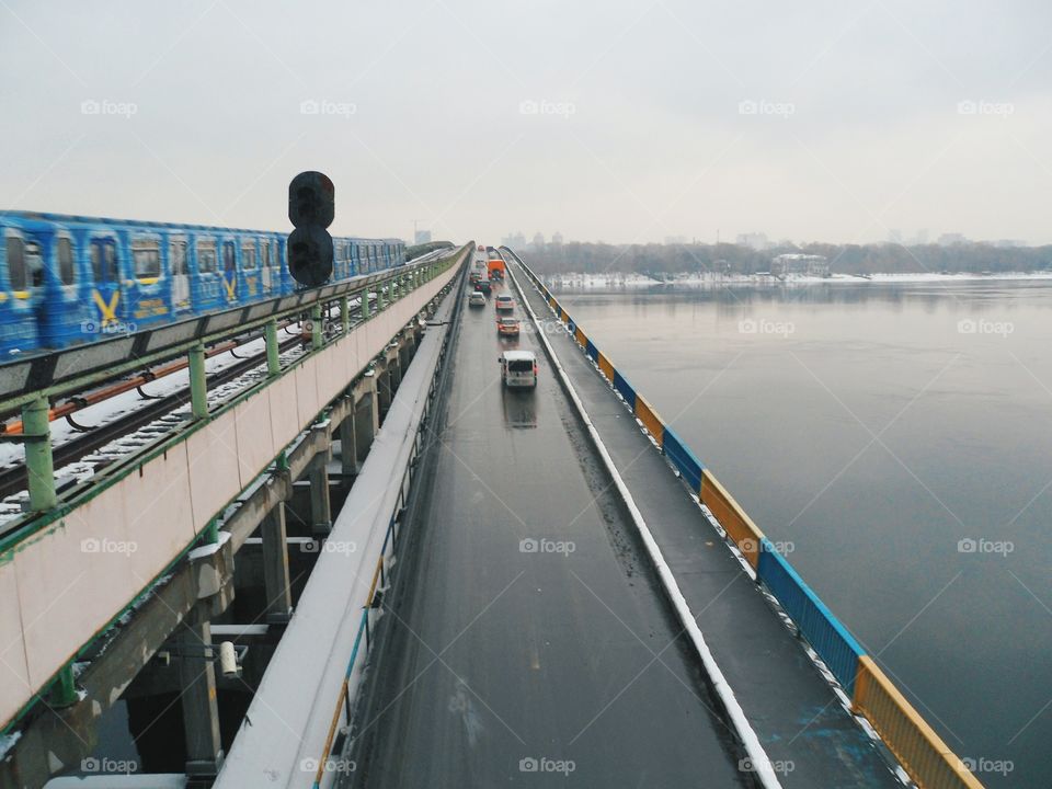 Metro Bridge, Kiev