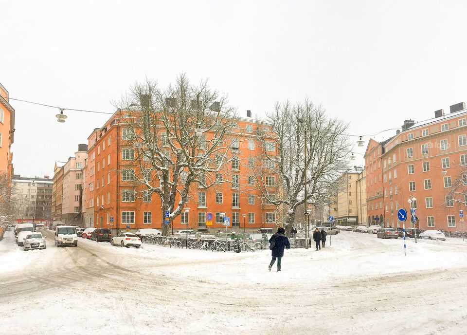 winter street stockholm