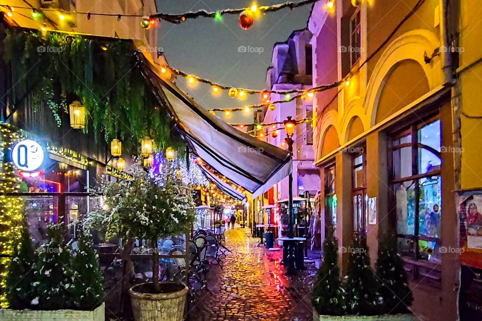 Night Lights in the City