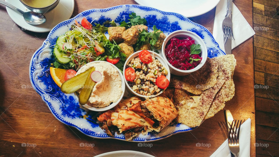 Egyptian Food platter
