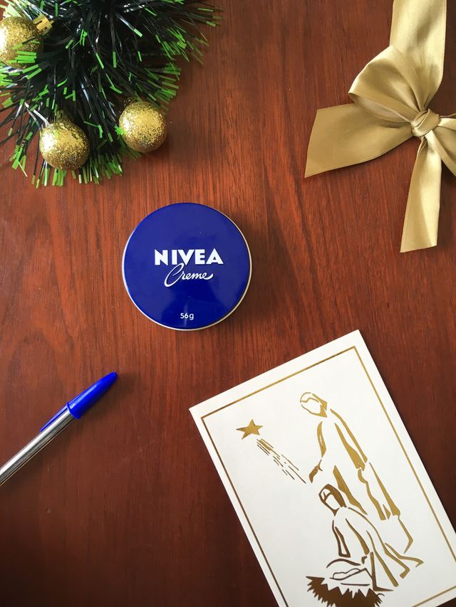 christmas cards and christmas balls