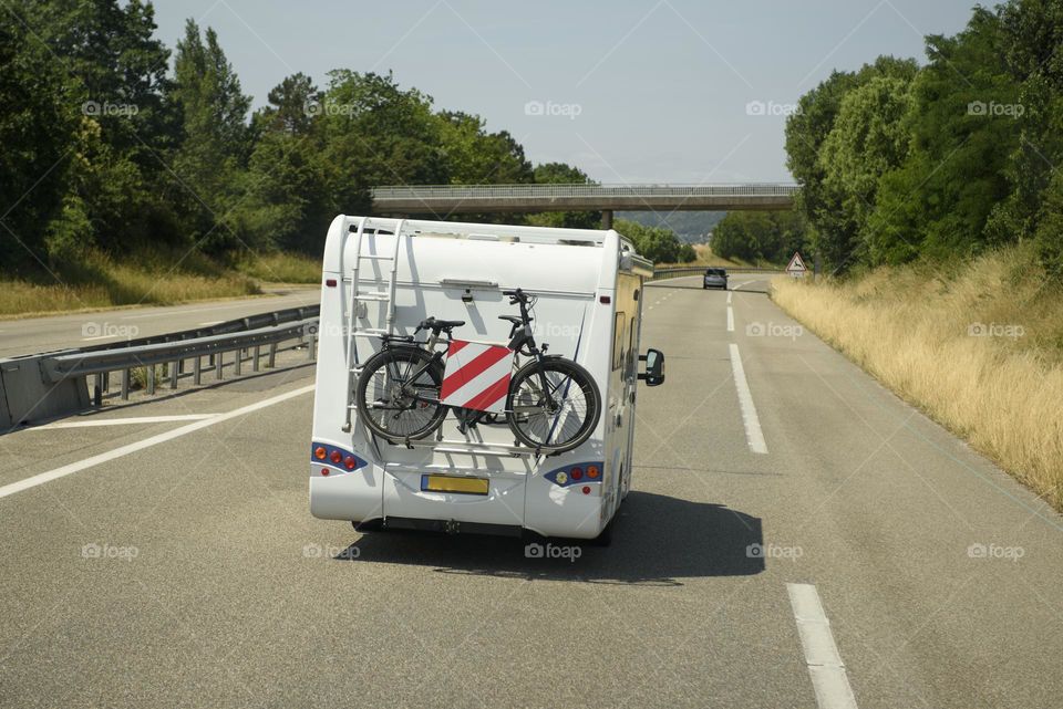 French roads.  Traveling France by car