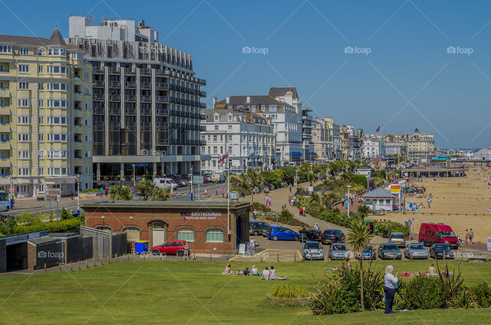 Eastbourne. Seaside resort