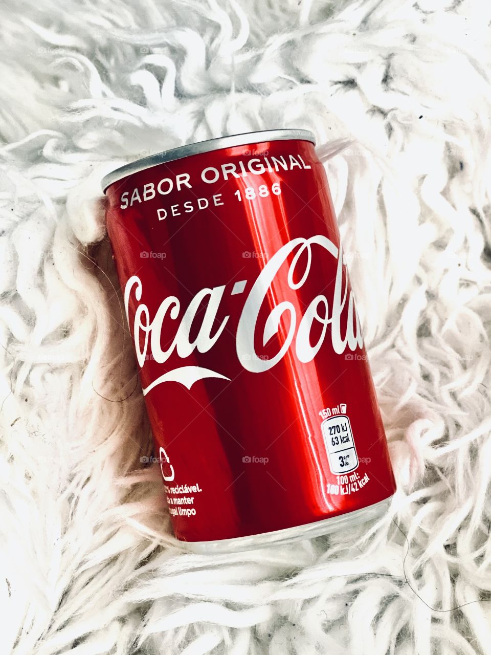 Can on a warm carpet.