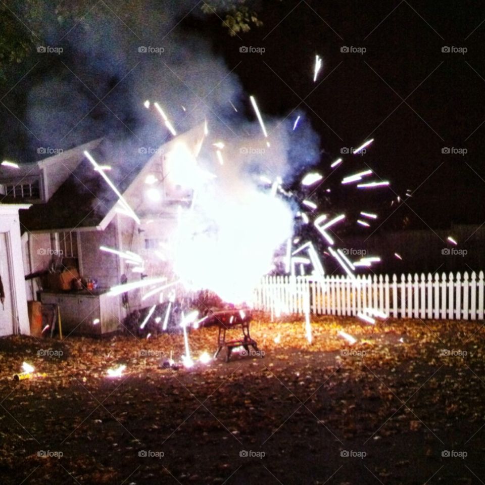 Homemade Guy Fawkes Night