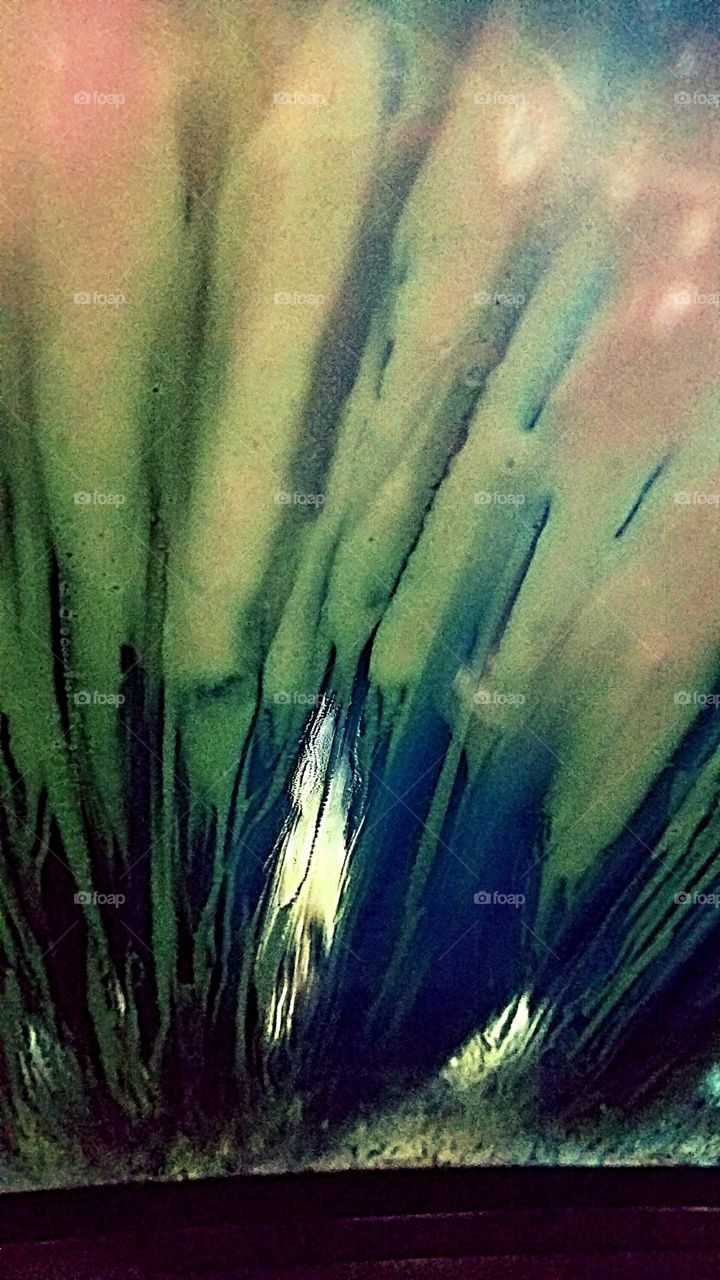 soapy windshield during my car wash