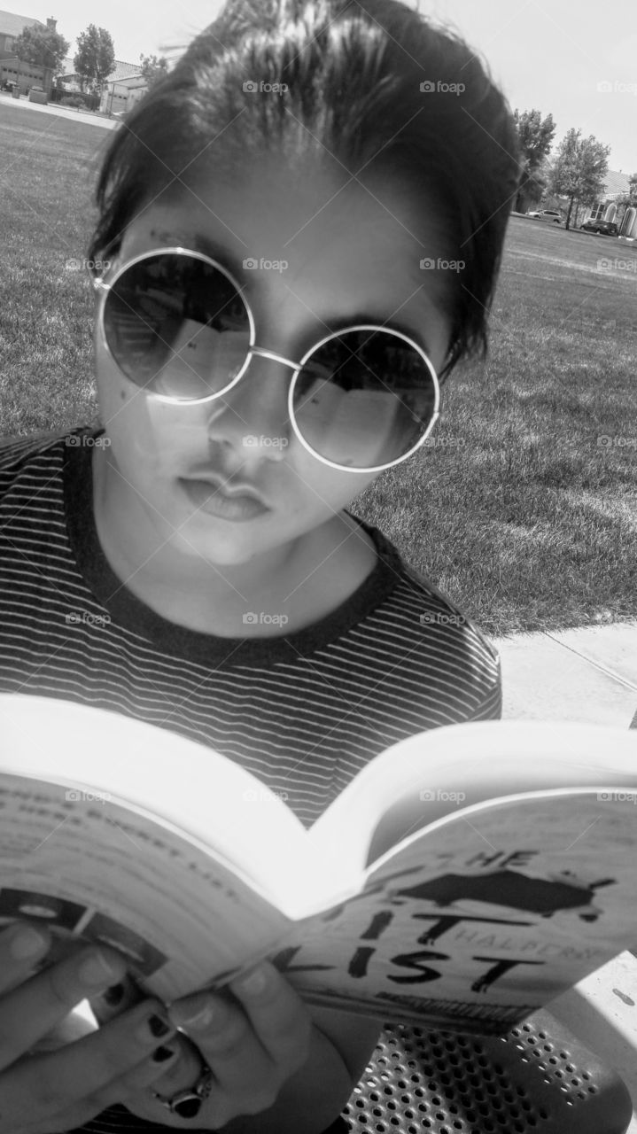 teen reading