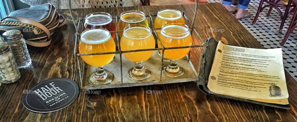 Beer flight